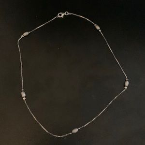 Silver necklace